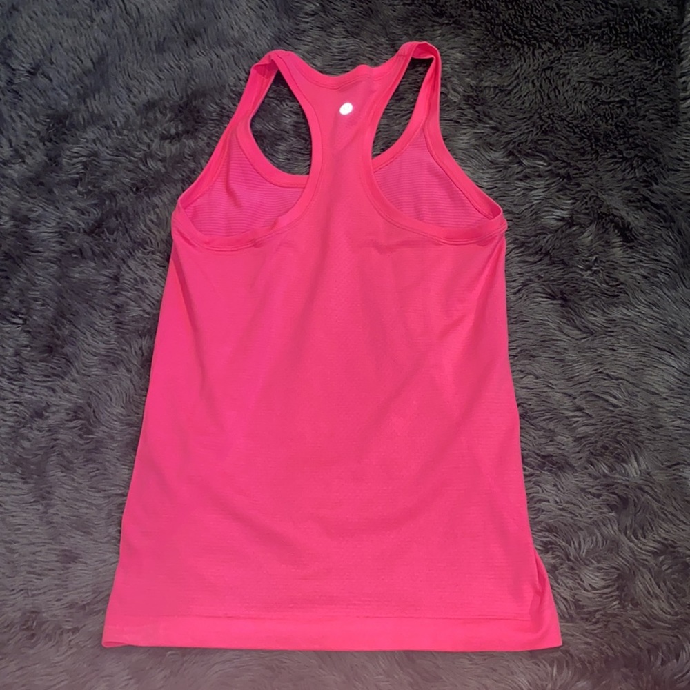 COPY - SONIC PINK lululemon swiftly tech tank